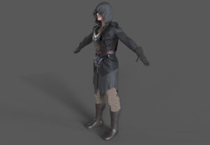 Character Concept (multilayer clothes, props)